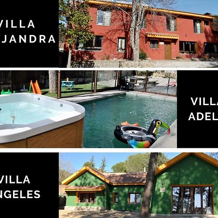 Complejo Casas Rurales Mansiones Y Villas Deluxe Collado Mediano Extérieur photo