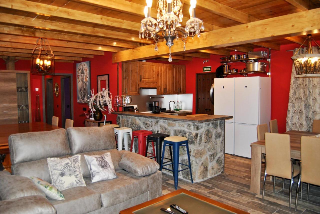 Complejo Casas Rurales Mansiones Y Villas Deluxe Collado Mediano Extérieur photo