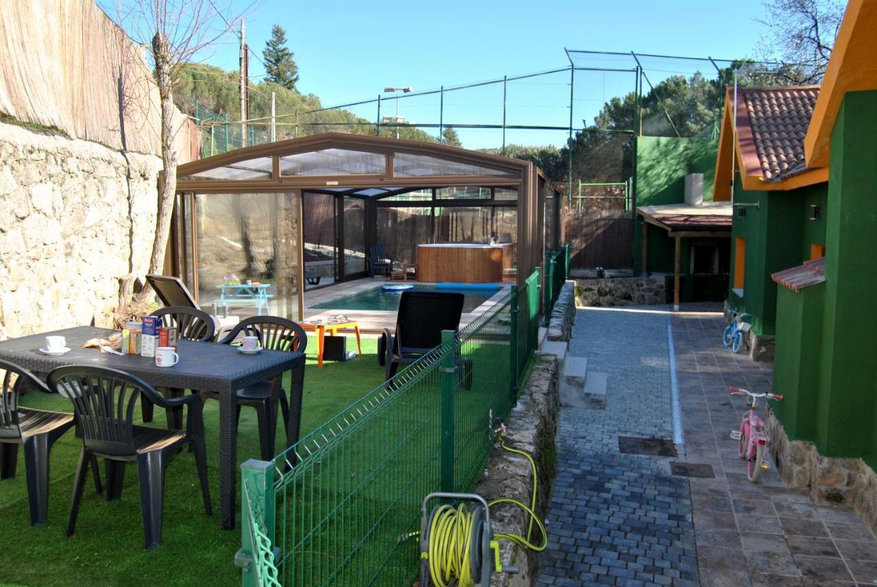 Complejo Casas Rurales Mansiones Y Villas Deluxe Collado Mediano Extérieur photo